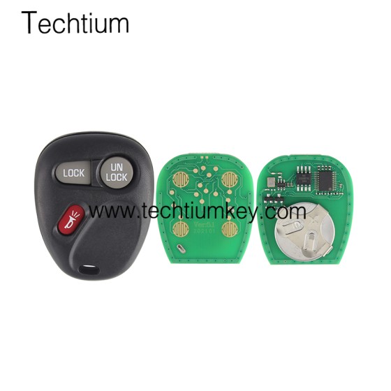 315Mhz FCC:KOBLZAR1XT 3 button remote key for Cadillac